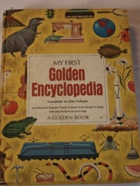 My First Golden Encyclopedia – Jane Werner Watson & William Dugan 1971 Edition